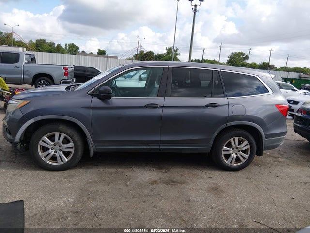 2017 Honda Pilot Lx მანქანა იყიდება აუქციონზე, vin: 5FNYF5H13HB002088, აუქციონის ნომერი: 44939354