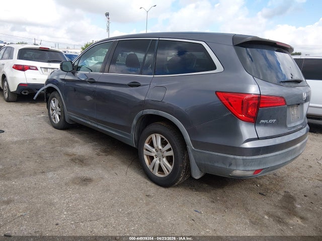 2017 Honda Pilot Lx მანქანა იყიდება აუქციონზე, vin: 5FNYF5H13HB002088, აუქციონის ნომერი: 44939354