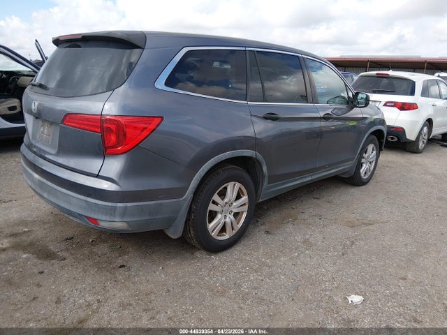 2017 Honda Pilot Lx მანქანა იყიდება აუქციონზე, vin: 5FNYF5H13HB002088, აუქციონის ნომერი: 44939354