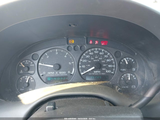 Продаж на аукціоні авто 2003 Chevrolet S-10 Ls, vin: 1GCCS14X838142655, номер лоту: 44939360
