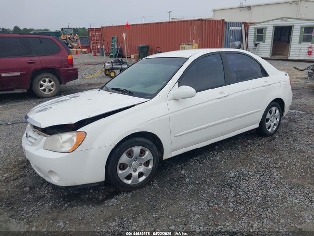 Aukcja sprzedaży 2006 Kia Spectra Ex/lx/sx, vin: KNAFE121665243893, numer aukcji: 44939375