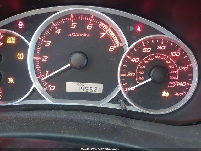 Продаж на аукціоні авто 2011 Subaru Impreza Wrx Premium, vin: JF1GR7E64BG805946, номер лоту: 44939376