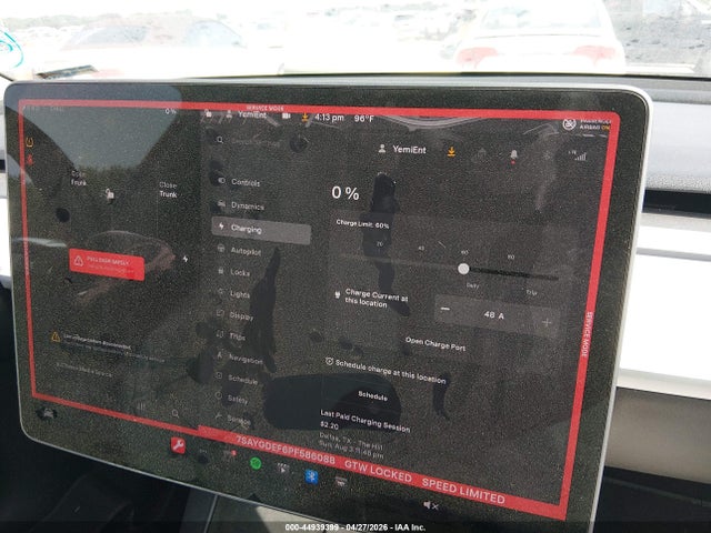 Продаж на аукціоні авто 2023 Tesla Model Y Performance Dual Motor All-wheel Drive, vin: 7SAYGDEF6PF586088, номер лоту: 44939399