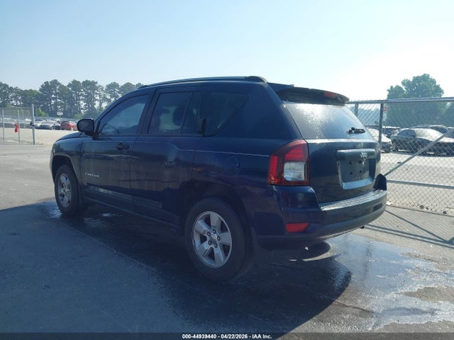 2017 Jeep Compass Sport Fwd მანქანა იყიდება აუქციონზე, vin: 1C4NJCBA4HD166293, აუქციონის ნომერი: 44939440