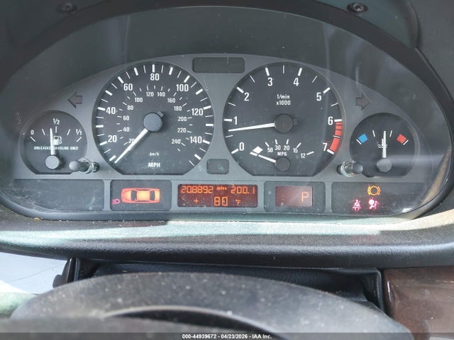 2003 Bmw 325i მანქანა იყიდება აუქციონზე, vin: WBAEV33433KL80769, აუქციონის ნომერი: 44939672