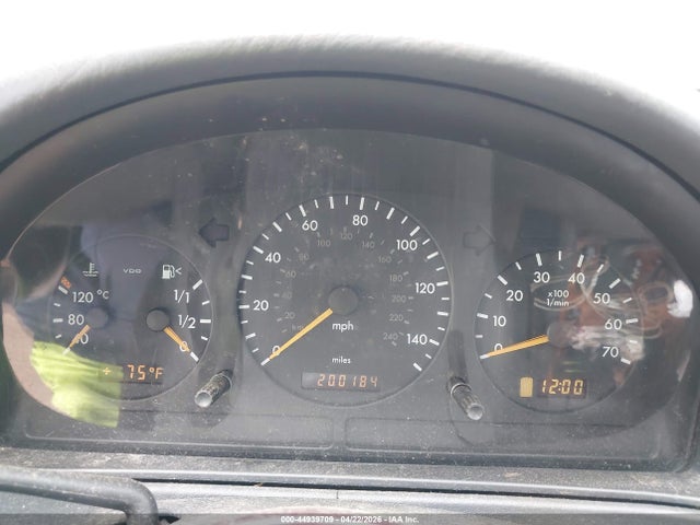 Aukcja sprzedaży 2002 Mercedes-benz Ml 320, vin: 4JGAB54E92A317298, numer aukcji: 44939709