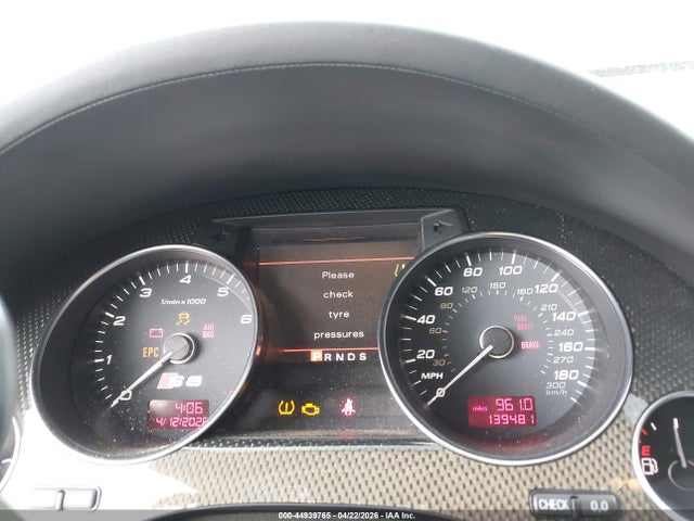 44939765 :رقم المزاد ، WAUPN44E77N012508 vin ، 2007 Audi S8 5.2 مزاد بيع