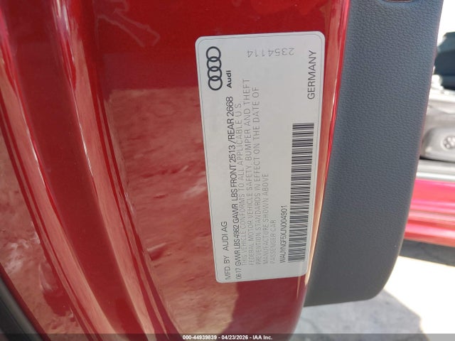 Aukcja sprzedaży 2018 Audi A5 2.0t Premium, vin: WAUYNGF5XJN004901, numer aukcji: 44939839