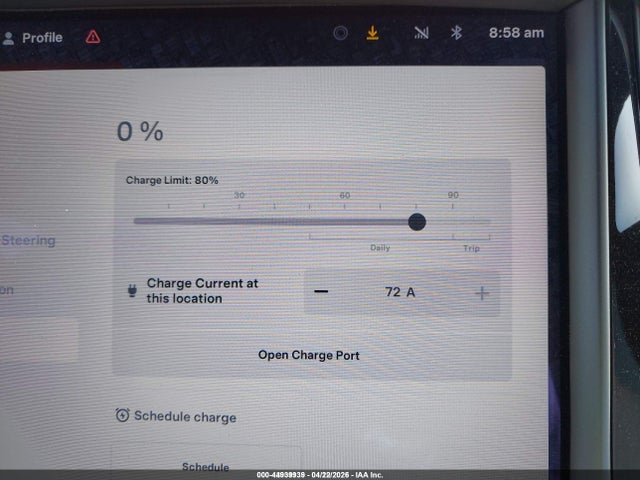 Продажа на аукционе авто 2018 Tesla Model X 100d/75d/p100d, vin: 5YJXCAE27JF101982, номер лота: 44939939
