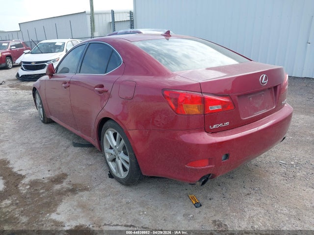 Продажа на аукционе авто 2007 Lexus Is 250, vin: JTHBK262375041595, номер лота: 44939982