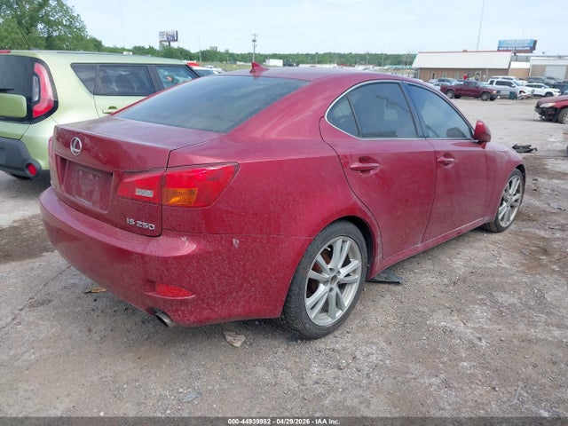 Продажа на аукционе авто 2007 Lexus Is 250, vin: JTHBK262375041595, номер лота: 44939982