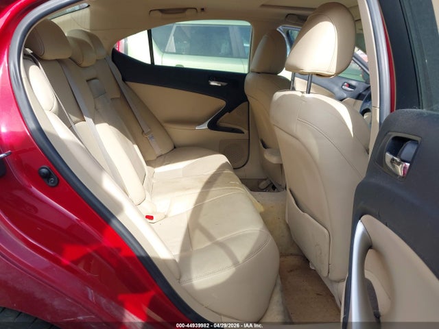 Продажа на аукционе авто 2007 Lexus Is 250, vin: JTHBK262375041595, номер лота: 44939982