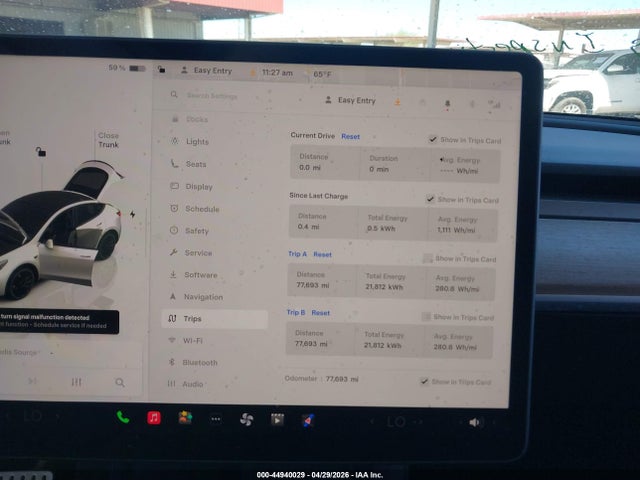 Aukcja sprzedaży 2022 Tesla Model Y Performance Dual Motor All-wheel Drive, vin: 7SAYGDEF5NF554715, numer aukcji: 44940029
