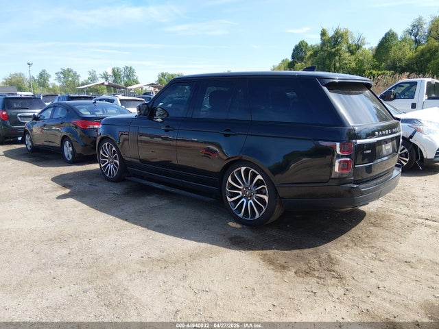 Продажа на аукционе авто 2019 Land Rover Range Rover 3.0l V6 Supercharged Hse, vin: SALGS2SV7KA543834, номер лота: 44940032