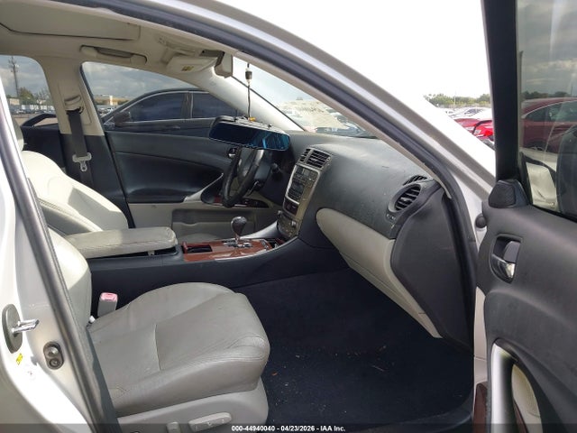 2008 Lexus Is 250 მანქანა იყიდება აუქციონზე, vin: JTHBK262382071862, აუქციონის ნომერი: 44940040