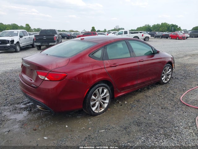 2015 Chrysler 200 S მანქანა იყიდება აუქციონზე, vin: 1C3CCCBG1FN518134, აუქციონის ნომერი: 44940044