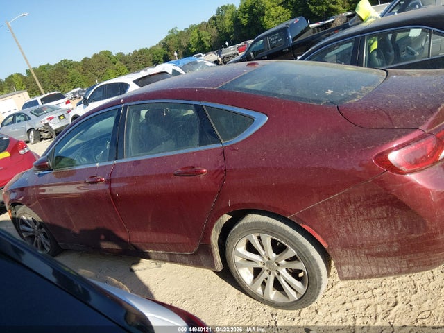 2015 Chrysler 200 Limited მანქანა იყიდება აუქციონზე, vin: 1C3CCCAB6FN625959, აუქციონის ნომერი: 44940121