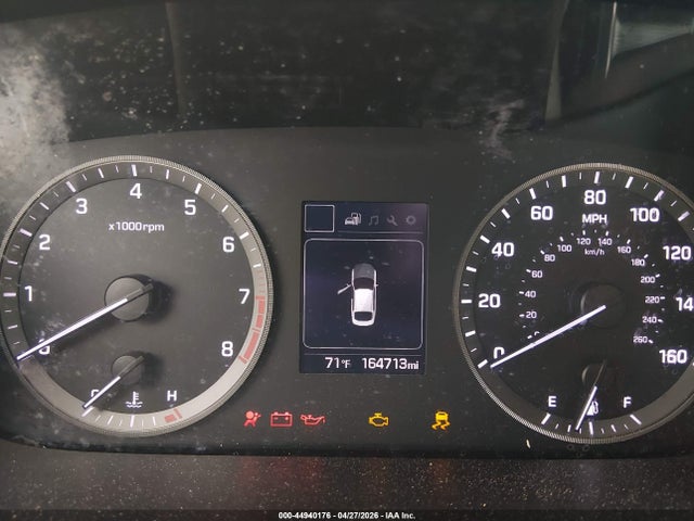 2017 Hyundai Sonata Eco მანქანა იყიდება აუქციონზე, vin: 5NPE24AA8HH449360, აუქციონის ნომერი: 44940176
