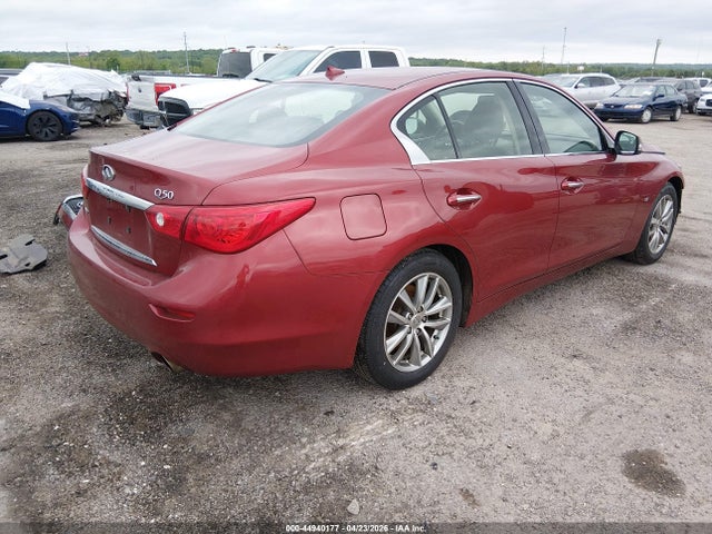 Продажа на аукционе авто 2014 Infiniti Q50 Premium, vin: JN1BV7AR0EM698841, номер лота: 44940177