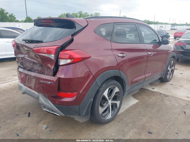 Aukcja sprzedaży 2016 Hyundai Tucson Limited, vin: KM8J33A23GU202553, numer aukcji: 44940478