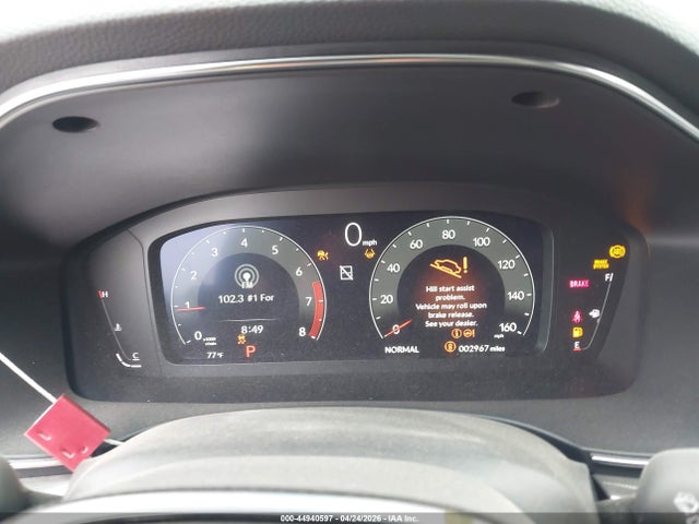 44940597 :رقم المزاد ، 19UDE4H3XSA021638 vin ، 2025 Acura Integra A-spec مزاد بيع