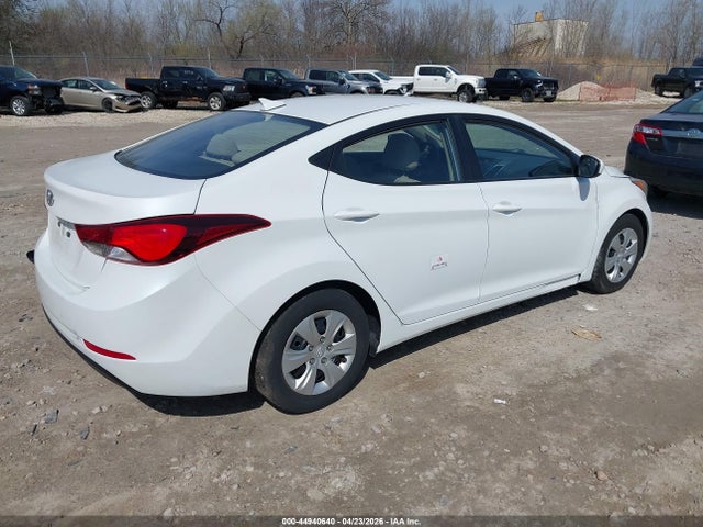 Aukcja sprzedaży 2016 Hyundai Elantra Se, vin: 5NPDH4AE0GH712405, numer aukcji: 44940640