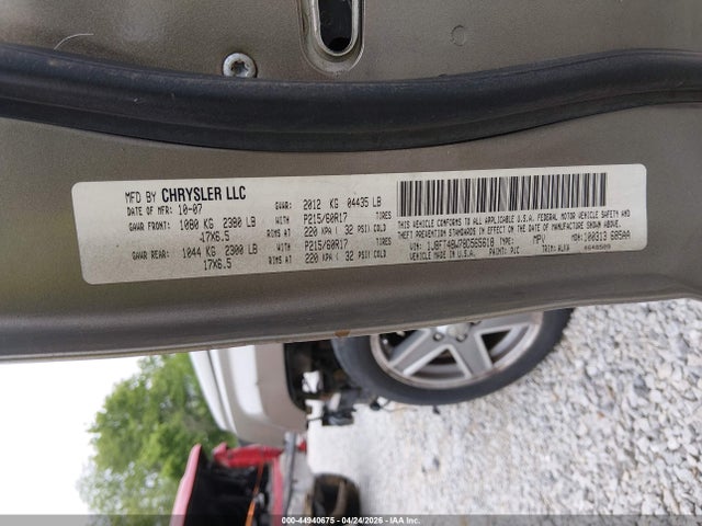 Aukcja sprzedaży 2008 Jeep Patriot Limited, vin: 1J8FT48W78D565618, numer aukcji: 44940675