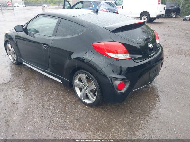 44940695 :رقم المزاد ، KMHTC6AE7DU136234 vin ، 2013 Hyundai Veloster Turbo W/blue مزاد بيع