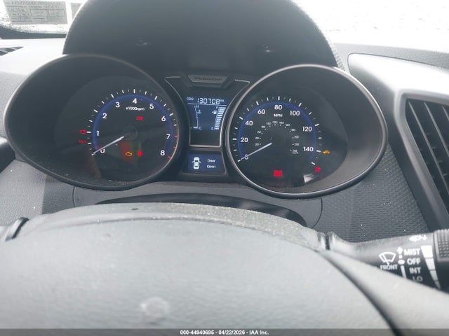 44940695 :رقم المزاد ، KMHTC6AE7DU136234 vin ، 2013 Hyundai Veloster Turbo W/blue مزاد بيع