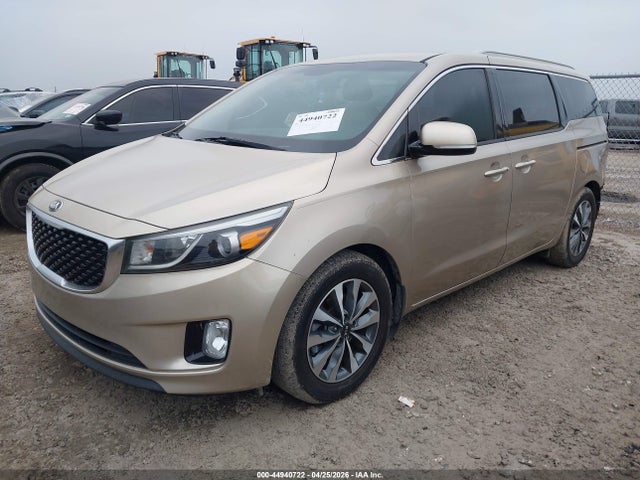 44940722 :رقم المزاد ، KNDMC5C13F6019321 vin ، 2015 Kia Sedona Sx مزاد بيع