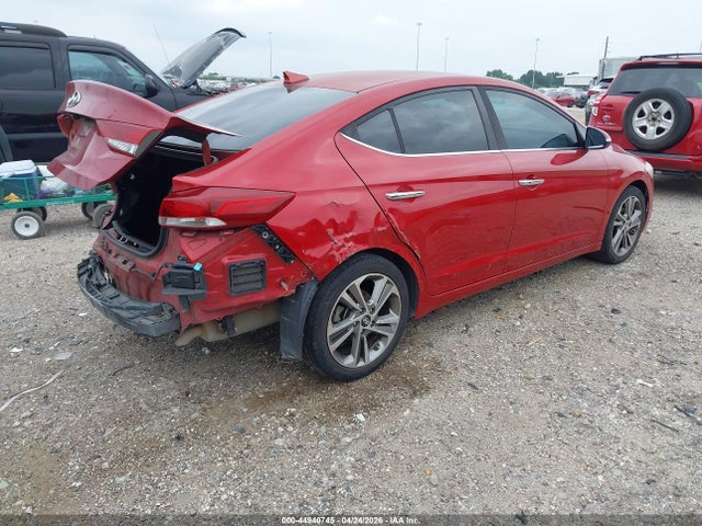 2017 Hyundai Elantra Limited მანქანა იყიდება აუქციონზე, vin: 5NPD84LF6HH044620, აუქციონის ნომერი: 44940745