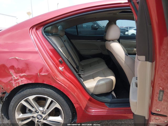 2017 Hyundai Elantra Limited მანქანა იყიდება აუქციონზე, vin: 5NPD84LF6HH044620, აუქციონის ნომერი: 44940745