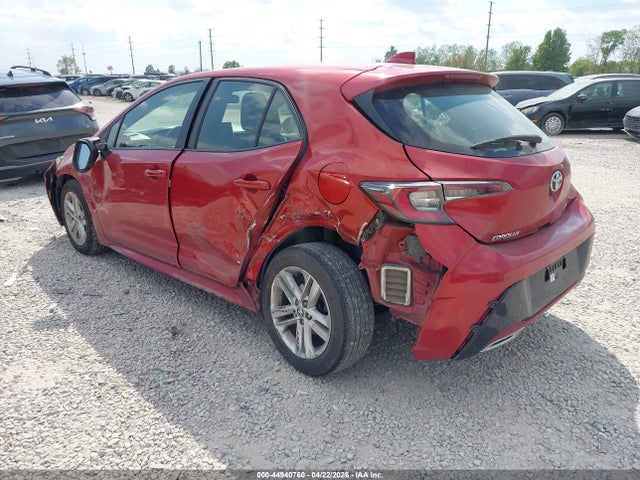 44940760 :رقم المزاد ، JTNK4RBE8K3009276 vin ، 2019 Toyota Corolla Se مزاد بيع