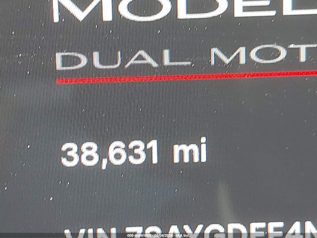 2022 Tesla Model Y Performance Dual Motor All-wheel Drive მანქანა იყიდება აუქციონზე, vin: 7SAYGDEF4NF523875, აუქციონის ნომერი: 44941005