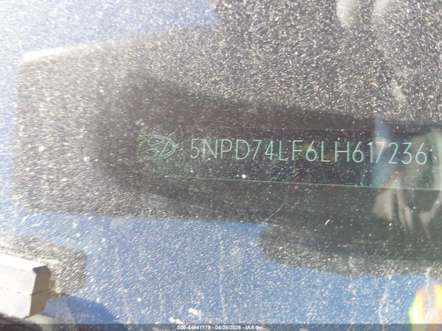 Aukcja sprzedaży 2020 Hyundai Elantra Se, vin: 5NPD74LF6LH617236, numer aukcji: 44941179
