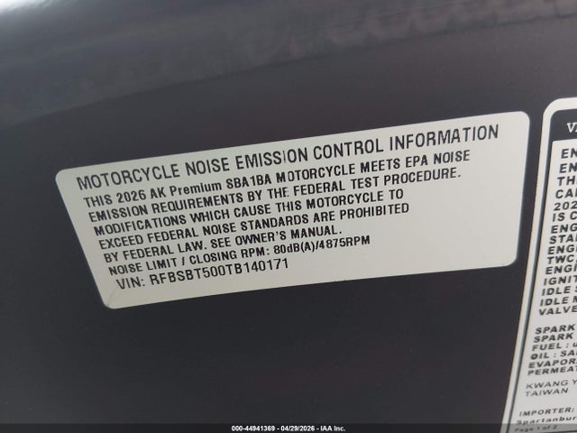 Kymco Other 2026 RFBSBT500TB140171 Image 10