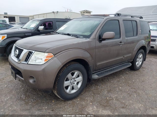 2008 Nissan Pathfinder Se მანქანა იყიდება აუქციონზე, vin: 5N1AR18U78C601354, აუქციონის ნომერი: 44941481