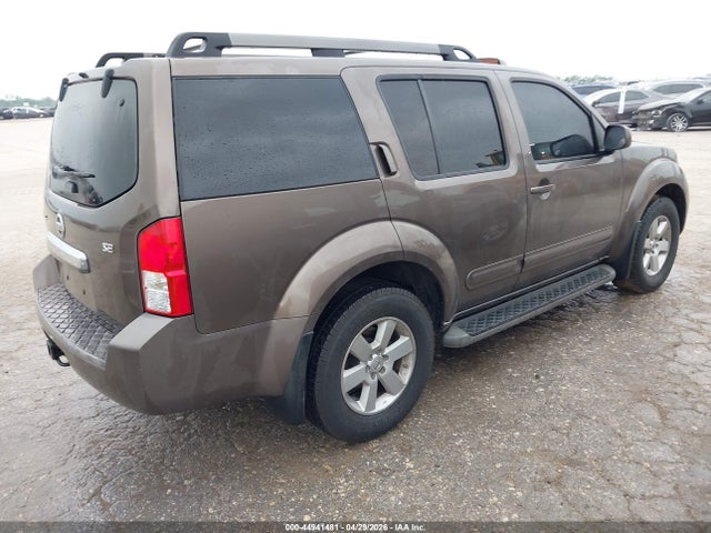 2008 Nissan Pathfinder Se მანქანა იყიდება აუქციონზე, vin: 5N1AR18U78C601354, აუქციონის ნომერი: 44941481