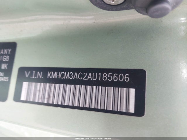 Aukcja sprzedaży 2010 Hyundai Accent Gs, vin: KMHCM3AC2AU185606, numer aukcji: 44941575