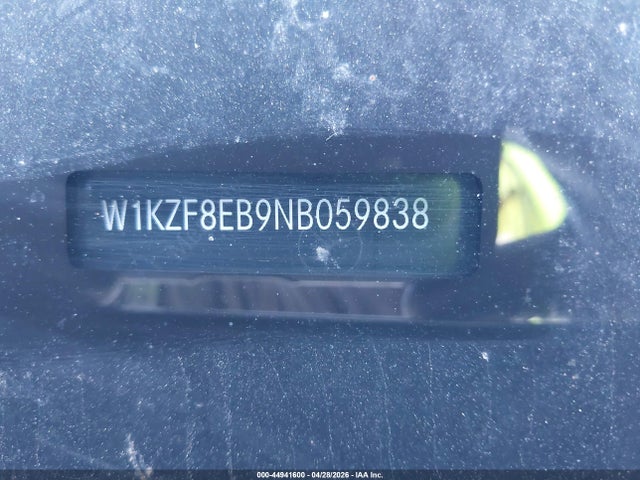 2022 Mercedes-benz E 350 4matic მანქანა იყიდება აუქციონზე, vin: W1KZF8EB9NB059838, აუქციონის ნომერი: 44941600