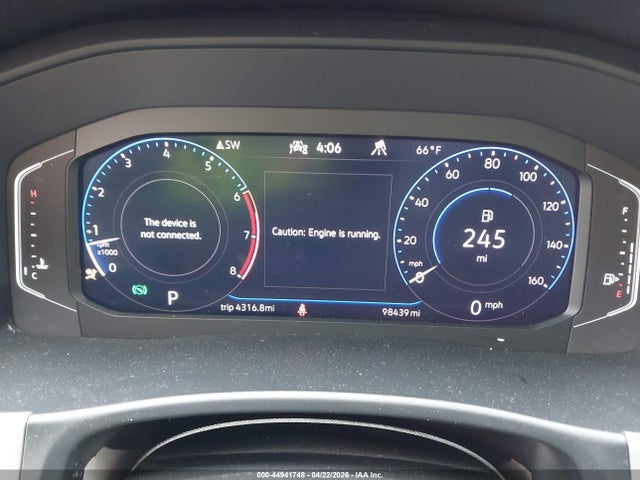 1V2BR2CAXMC565826 Volkswagen Atlas 3.6l V6 Sel