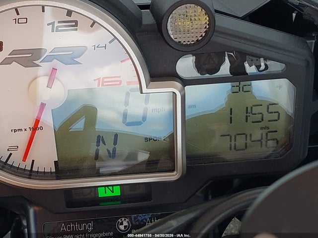Aukcja sprzedaży 2013 Bmw S 1000 Rr, vin: WB1053400DZL18146, numer aukcji: 44941755