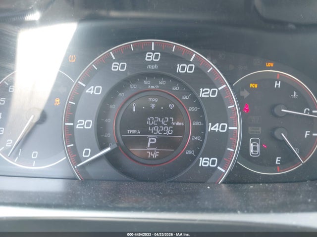 2013 Honda Accord Ex-l მანქანა იყიდება აუქციონზე, vin: 1HGCT1B84DA013607, აუქციონის ნომერი: 44942033