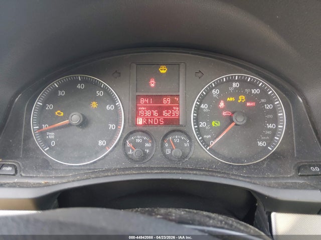 2009 Volkswagen Jetta S მანქანა იყიდება აუქციონზე, vin: 3VWJM71K89M062769, აუქციონის ნომერი: 44942088