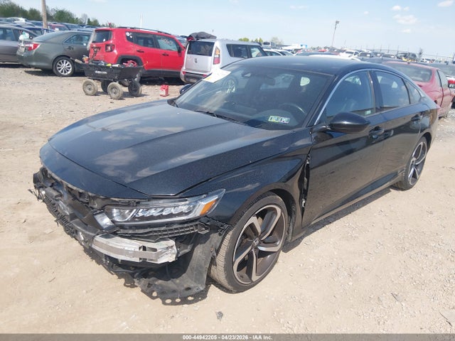 2018 Honda Accord Sport მანქანა იყიდება აუქციონზე, vin: 1HGCV1F31JA198591, აუქციონის ნომერი: 44942205