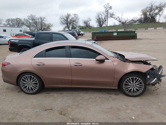 Aukcja sprzedaży 2023 Mercedes-benz Cla 250 Coupe 4matic, vin: W1K5J4HB3PN361757, numer aukcji: 44942575