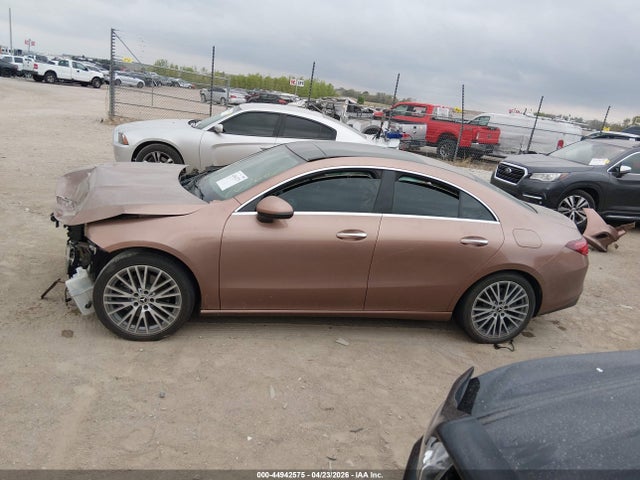 Aukcja sprzedaży 2023 Mercedes-benz Cla 250 Coupe 4matic, vin: W1K5J4HB3PN361757, numer aukcji: 44942575