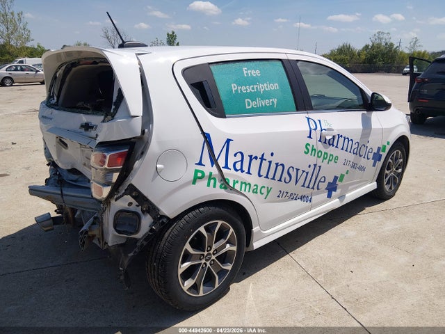 Auction sale of the 2019 Chevrolet Sonic Lt Auto, vin: 1G1JD6SB7K4110462, lot number: 44942600