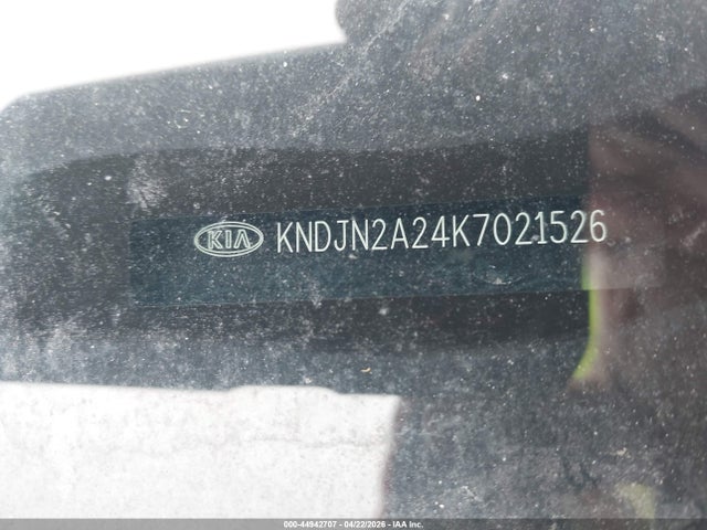 2019 Kia Soul მანქანა იყიდება აუქციონზე, vin: KNDJN2A24K7021526, აუქციონის ნომერი: 44942707