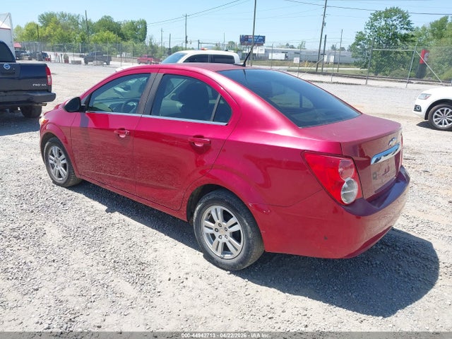Aukcja sprzedaży 2012 Chevrolet Sonic 1lt, vin: 1G1JD5SH8C4167463, numer aukcji: 44942713
